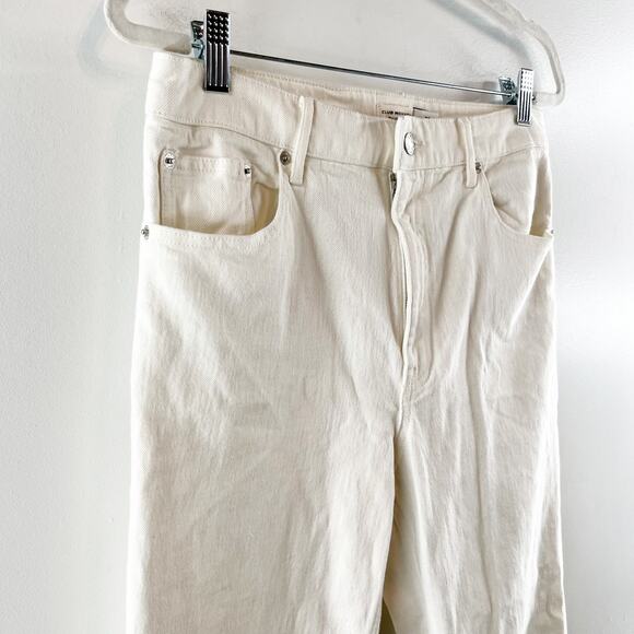 Club Monaco The Perfect Bootcut Straight Leg High Rise Jeans White 30 / 10 - Picture 6 of 9